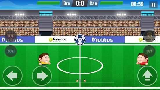 Mini Football Head Soccer Game स्क्रीनशॉट 17