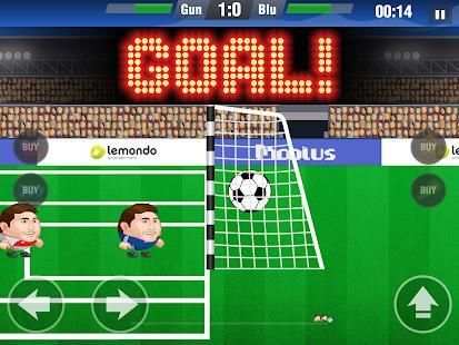 Mini Football Head Soccer Game स्क्रीनशॉट 6