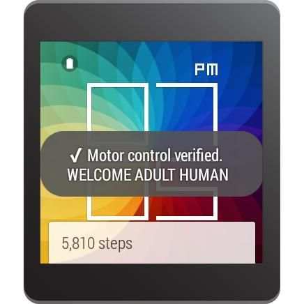 Baby Time: Android Wear Lock screenshot 2