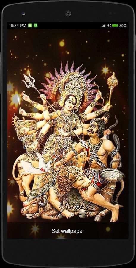 Durga Maa HD LiveWallpaper screenshot 4