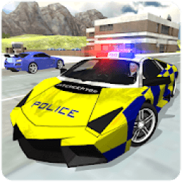 City Police Car Driving Chase आइकन