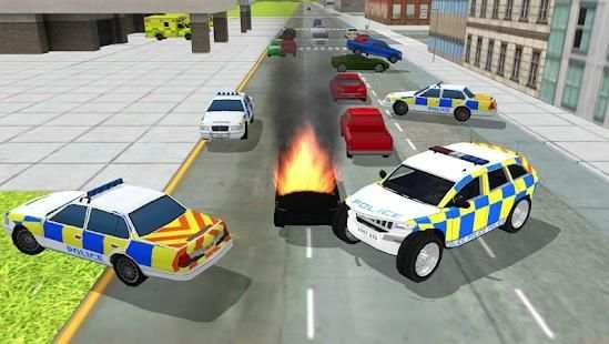 City Police Car Driving Chase स्क्रीनशॉट 9