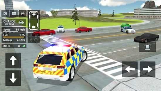 City Police Car Driving Chase स्क्रीनशॉट 7