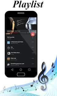New HD Music Player Pro स्क्रीनशॉट 1