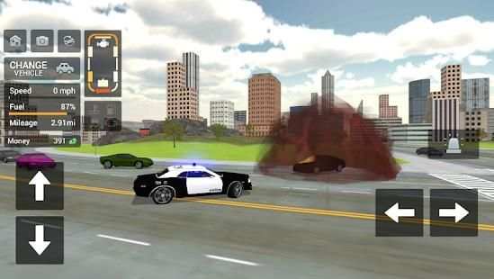 City Police Car Driving Chase स्क्रीनशॉट 6
