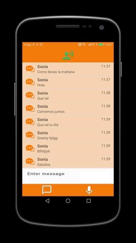 Wa Voice APP screenshot 1