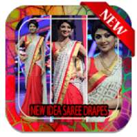 New Idea Saree Drapes