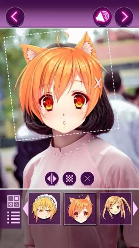 Anime Face Foto Maker screenshot 2