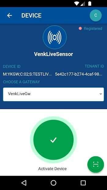 Device Activation screenshot 1