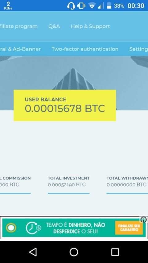 BTC MINING 150 GH/s screenshot 2