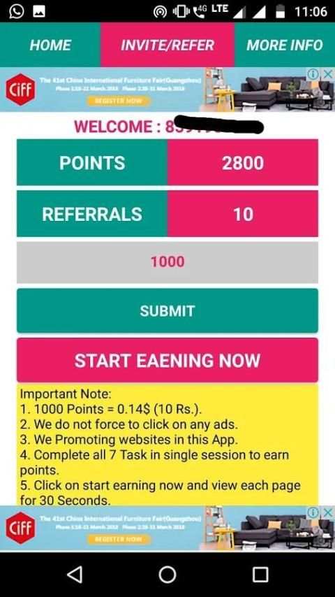 Earn Paytm Money स्क्रीनशॉट 3