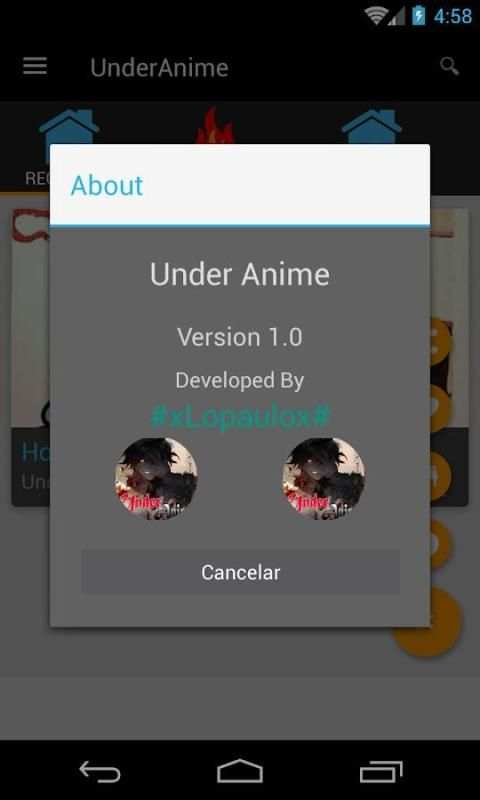 Under Anime screenshot 1
