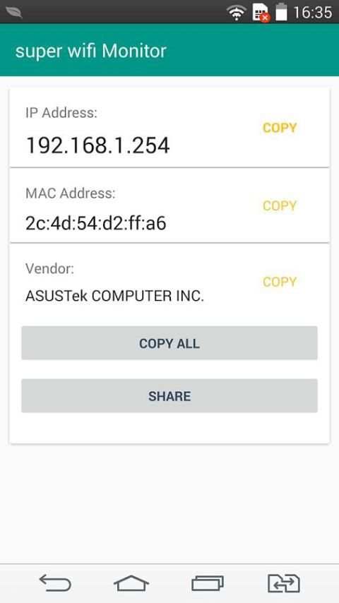 Super WiFi Monitor screenshot 1