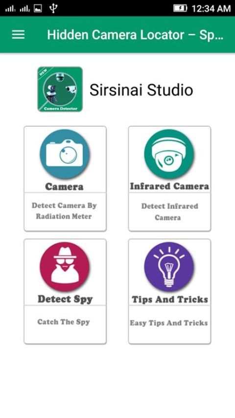 Hidden Camera Locator - Spy Detector 2018 screenshot 6