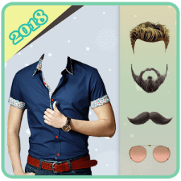 Man Shirt Photo Suit आइकन