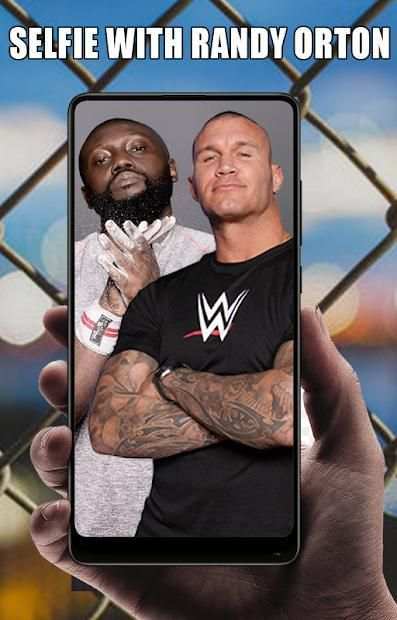 Selfie with Randy Orton: Randy Orton Wallpapers screenshot 5