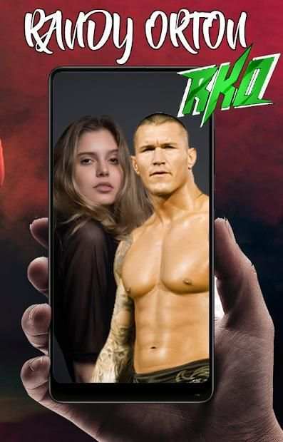 Selfie with Randy Orton: Randy Orton Wallpapers screenshot 4