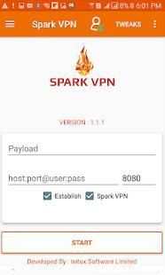 Spark VPN - (SSH/Proxy/VPN) screenshot 3