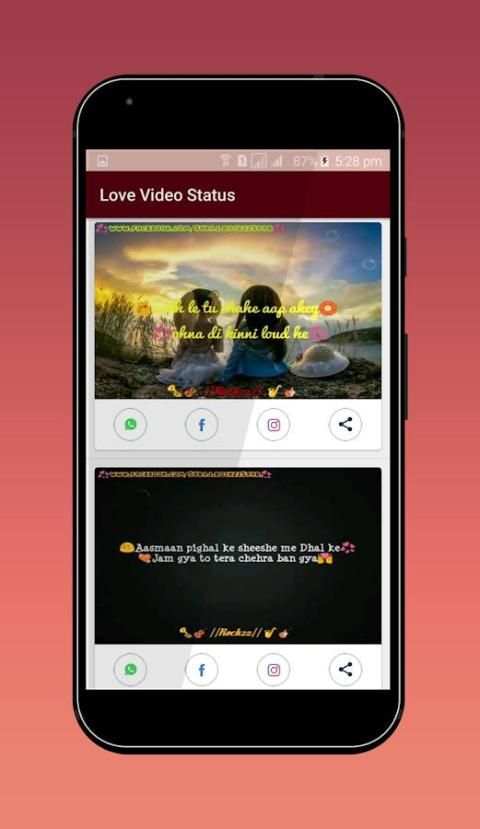 Love Video Song Status screenshot 3