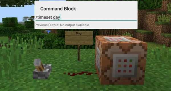 Command Blocks Mod McPE скриншот 1