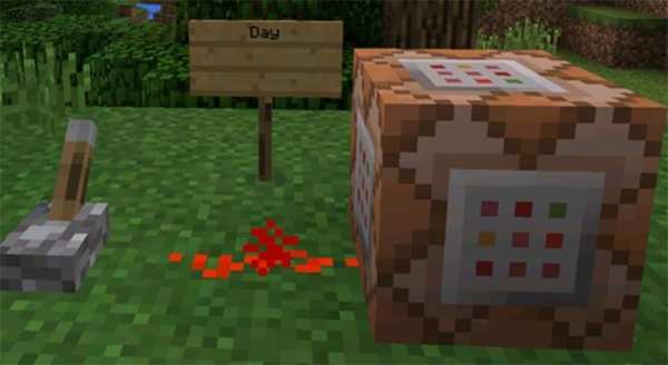 Command Blocks Mod McPE screenshot 2