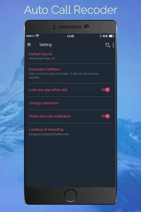 Auto Call Recorder : Call Recording screenshot 4
