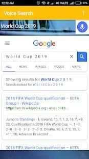 Voice Search For GOOGLE screenshot 1