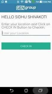 Gen CheckIn स्क्रीनशॉट 3
