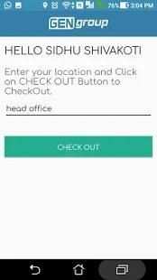 Gen CheckIn screenshot 2