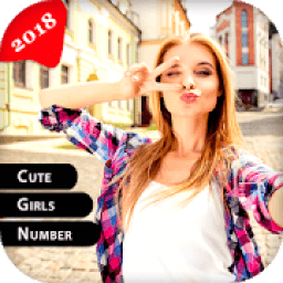 Cute Girls Phone Number आइकन