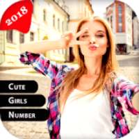 Cute Girls Phone Number आइकन