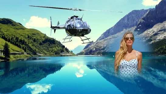 Helicopter Photo Frames स्क्रीनशॉट 2