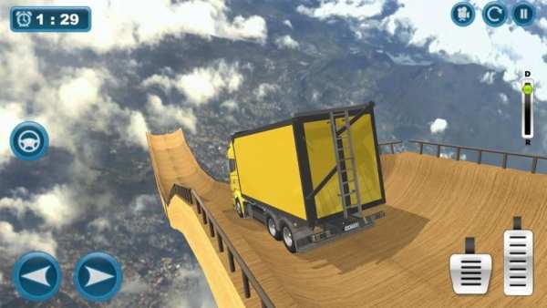 Mustahil Mega Ramp Extreme Stunt Jump Permainan screenshot 1
