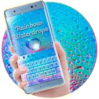 Rainbow Waterdrop Keyboard
