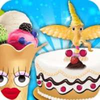 Unicorn Food Making Games logo
