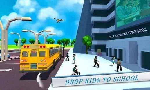 School Bus Driving Game Simulator 2018 screenshot 6
