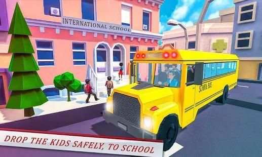 School Bus Driving Game Simulator 2018 screenshot 7