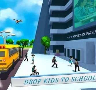 School Bus Driving Game Simulator 2018 screenshot 3