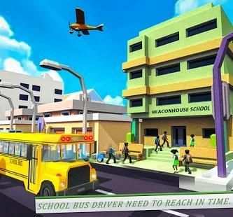 School Bus Driving Game Simulator 2018 screenshot 2