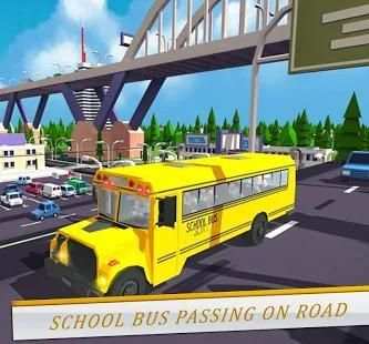 School Bus Driving Game Simulator 2018 screenshot 1