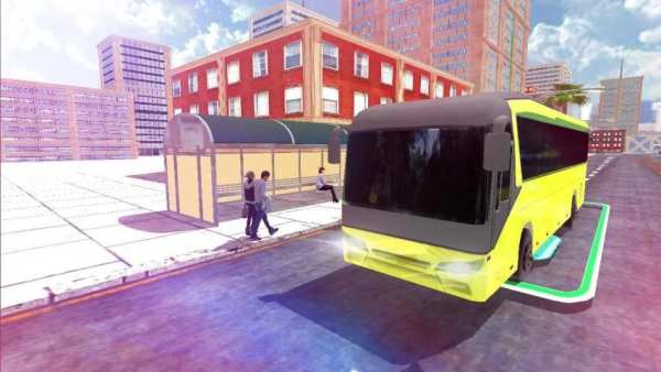 Bus Driver Simulator City 2018 स्क्रीनशॉट 3