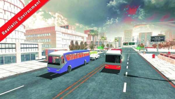 Bus Driver Simulator City 2018 स्क्रीनशॉट 4