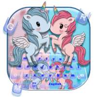 Unicorn Cartoon Keyboard