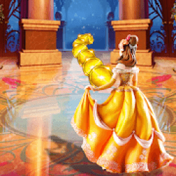 Beauty Princess Belle Adventure Game icon