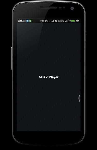 Music Player स्क्रीनशॉट 8