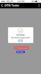 USB OTG Checker - USB OTG Tester स्क्रीनशॉट 2