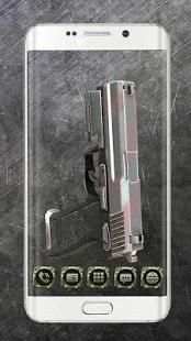 High quality pistol 3D Theme स्क्रीनशॉट 1