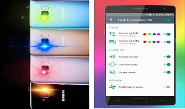 Color Flashlight Alert Call, LED Torch screenshot 1