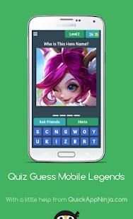 Quiz Guess Mobile Legends Image screenshot 6