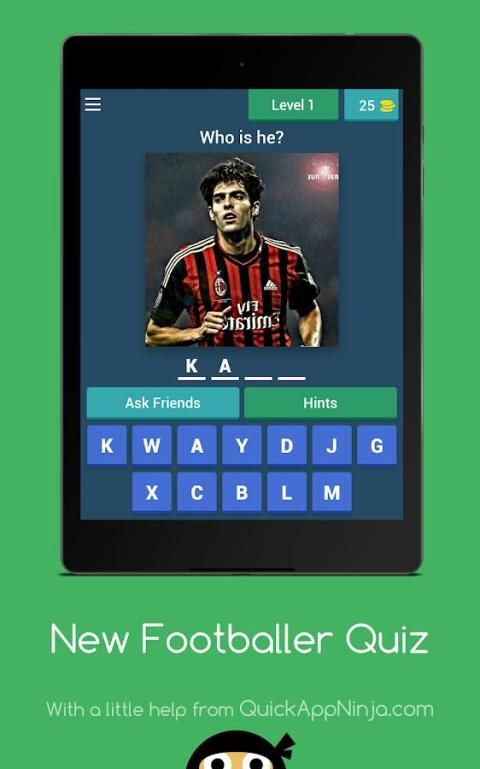 New footballer Quiz screenshot 5